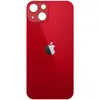 MR3_120042 Задня кришка (скло) iphone 13 mini red (big hole), сервісний оригінал 