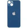 MR3_120043 Задня кришка (скло) iphone 13 mini blue (big hole), сервісний оригінал 