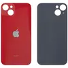 MR3_120380 Задня кришка (скло) iphone 14 plus red (big hole), сервісний оригінал 