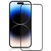 MR3_120431 Скло iphone 15 pro max (0.3mm, 4d arc, чорний) люкс 
