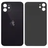 MR3_121750 Задня кришка (скло) iphone 12 black (small hole), сервісний оригінал 