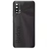 MR3_123189 Задня кришка redmi 9t carbon gray оригінал (prc), (зі склом камери) 