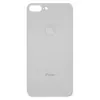 MR3_90475 Задня кришка (скло) iphone 8 plus silver (big hole) 