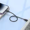 КАБЕЛЬ PD HOCO X96 HYPER PD CHARGING DATA CABLE LIGHTNING (L=0.25M), ЧОРНИЙ