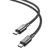 КАБЕЛЬ XO NB-Q250B PD 60W, 1M TYPE-C TO TYPE-C FAST CHARGING, ЧОРНИЙ