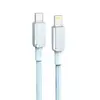 КАБЕЛЬ XO NB-Q250A PD 27W, 1M TYPE-C TO LIGHTNING FAST CHARGING СИНІЙ