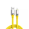 КАБЕЛЬ XO NB251 LIQUID SILICONE RUBBER ДЛЯ TYPE-C 6A, 1M ЖОВТИЙ