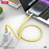 КАБЕЛЬ XO NB-Q252A PD 27W, 1M TYPE-C TO LIGHTNING FAST CHARGING ЖОВТИЙ