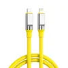 КАБЕЛЬ XO NB-Q252A PD 27W, 1M TYPE-C TO LIGHTNING FAST CHARGING ЖОВТИЙ