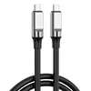 КАБЕЛЬ XO NB-Q252B PD 60W, 1M TYPE-C TO TYPE-C FAST CHARGING, ЧОРНИЙ