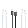КАБЕЛЬ XO NB-Q273 WOVEN STYLE TYPE-C TO TYPE-C CHARGING CABLE 60W СИНІЙ