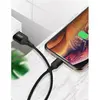 КАБЕЛЬ XO NB143 BRAIDED DATA CABLE TYPE-C 1M, ЧОРНИЙ