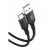 КАБЕЛЬ XO NB143 BRAIDED DATA CABLE TYPE-C 1M, ЧОРНИЙ