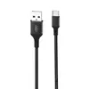 КАБЕЛЬ XO NB143 BRAIDED DATA CABLE TYPE-C 1M, ЧОРНИЙ