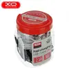 КАБЕЛЬ XO NB200 ДЛЯ LIGHTNING 2.1A, 1M (30PCS, BOTTLE), ЧОРНИЙ, БІЛИЙ
