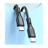 КАБЕЛЬ XO NB-Q231B ROCK SERIES TYPE-C TO TYPE-C 60W DATA CABLE, ЧОРНИЙ