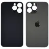 MR3_120012 Задня кришка (скло) iphone 13 pro max graphite (big hole), сервісний оригінал 