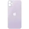 MR3_120017 Задня кришка (скло) iphone 12 mini пурпуровий (big hole), сервісний оригінал 