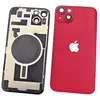 MR3_120378 Задня кришка (скло) iphone 14 plus red, сервісний оригінал у зборі на рамці 