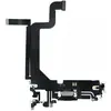 MR3_120524 Шлейф iphone 14 pro max з роз'ємом зарядки, аудіо та мікрофоном space black оригінал (prc) 