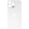 MR3_333200 Задня кришка (скло) iphone 14 pro silver (small hole), сервісний оригінал 