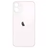 MR3_121749 Задня кришка (скло) iphone 12 білий (small hole), сервісний оригінал 