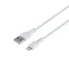 MR3_118033 Кабель usb lightning remax zeron series elastic rc-179i, 2.4a 1m білий 