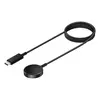 MR3_120126 Зарядний кабель watch charging dock type-c для samsung galaxy watch 3, 4, 4 classic, 5, 5 pro, 6, 6 classic, active, active 2 black (таблетка) 