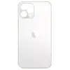 MR3_121754 Задня кришка (скло) iphone 12 pro max silver (small hole), сервісний оригінал 