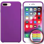 ЧОХОЛ SILICONE CASE FULL COPY ДЛЯ IPHONE 7, 8PLUS (45) ПУРПУРОВИЙ