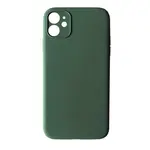 MR4_7201 Чохол silicone case full camera copy для iphone 12 (58) pine зелений 