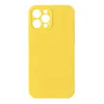 ЧОХОЛ SILICONE CASE FULL CAMERA COPY ДЛЯ IPHONE 12 PRO MAX (4) ЖОВТИЙ