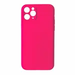 ЧОХОЛ SILICONE CASE FULL CAMERA COPY ДЛЯ IPHONE 11 PRO MAX (47) HOT РОЖЕВИЙ