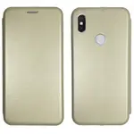 ЧОХОЛ-КНИЖКА LEVEL ДЛЯ REDMI 6 PRO, MI A2 LITE GOLD