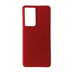 ЧОХОЛ SILICONE CASE FULL ДЛЯ SAMSUNG S21 ULTRA ЧЕРВОНИЙ