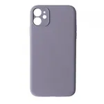 ЧОХОЛ SILICONE CASE FULL CAMERA COPY ДЛЯ IPHONE 11 (46) LAVANDER, СІРИЙ