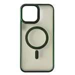 ЧОХОЛ PERFECT CASE WITH MAGSAFE ДЛЯ IPHONE 12, 12 PRO TITANIUM ЗЕЛЕНИЙ