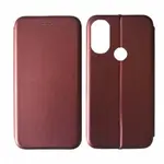 ЧОХОЛ-КНИЖКА LEVEL ДЛЯ MOTOROLA E40 MARSALA