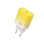МЕРЕЖЕВИЙ ЗАРЯДНИЙ ПРИСТРІЙ XO CE18 (EU) PD30W TYPE-C FAST CHARGING CHARGER ЖОВТИЙ