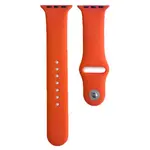 РЕМІНЕЦЬ ДЛЯ APPLE WATCH SILICONE 38, 40MM S (2) ПОМАРАНЧЕВИЙ