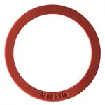 ПЛАСТИНА-КІЛЬЦЕ ДЛЯ MAGSAFE ТРИМАЧІВ МЕТАЛЕВА (+СКОТЧ) SILICONE ПОМАРАНЧЕВИЙ