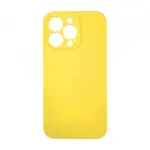 ЧОХОЛ SILICONE CASE FULL CAMERA COPY ДЛЯ IPHONE 15 PRO MAX (4) ЖОВТИЙ