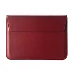 ЧОХОЛ-КОНВЕРТ-ПОДСТАВКА LEATHER PU ДЛЯ MACBOOK 11 WINE ЧЕРВОНИЙ