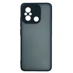 ЧОХОЛ-БАМПЕР ЗАХИСНИЙ GINGLE MATTE CASE REDMI 12С, ЧОРНИЙ