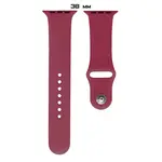 РЕМІНЕЦЬ ДЛЯ APPLE WATCH SILICONE 38, 40MM M (36) ROSE ЧЕРВОНИЙ