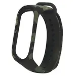 РЕМІНЕЦЬ ДЛЯ XIAOMI MI BAND 3, 4 CAMOUFLAGE, ЧОРНИЙ-GREEN 1