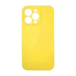 ЧОХОЛ SILICONE CASE FULL CAMERA COPY ДЛЯ IPHONE 13 PRO MAX (4) ЖОВТИЙ