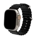 РЕМІНЕЦЬ OCEAN BAND ДЛЯ APPLE WATCH 38, 40, 41, ЧОРНИЙ