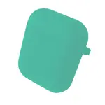 ЧОХОЛ ДЛЯ AIRPODS 1, 2 SILICONE CASE, MICROFIBER LIGHT СИНІЙ