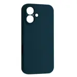 ЧОХОЛ SILICONE CASE FULL CAMERA COPY ДЛЯ IPHONE 16 PLUS (74) ABYSS СИНІЙ